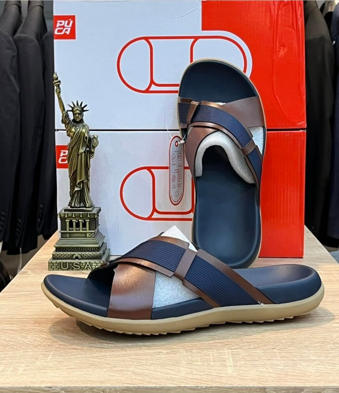 PUCA ROYAL SLIDER02 NAVY 11110