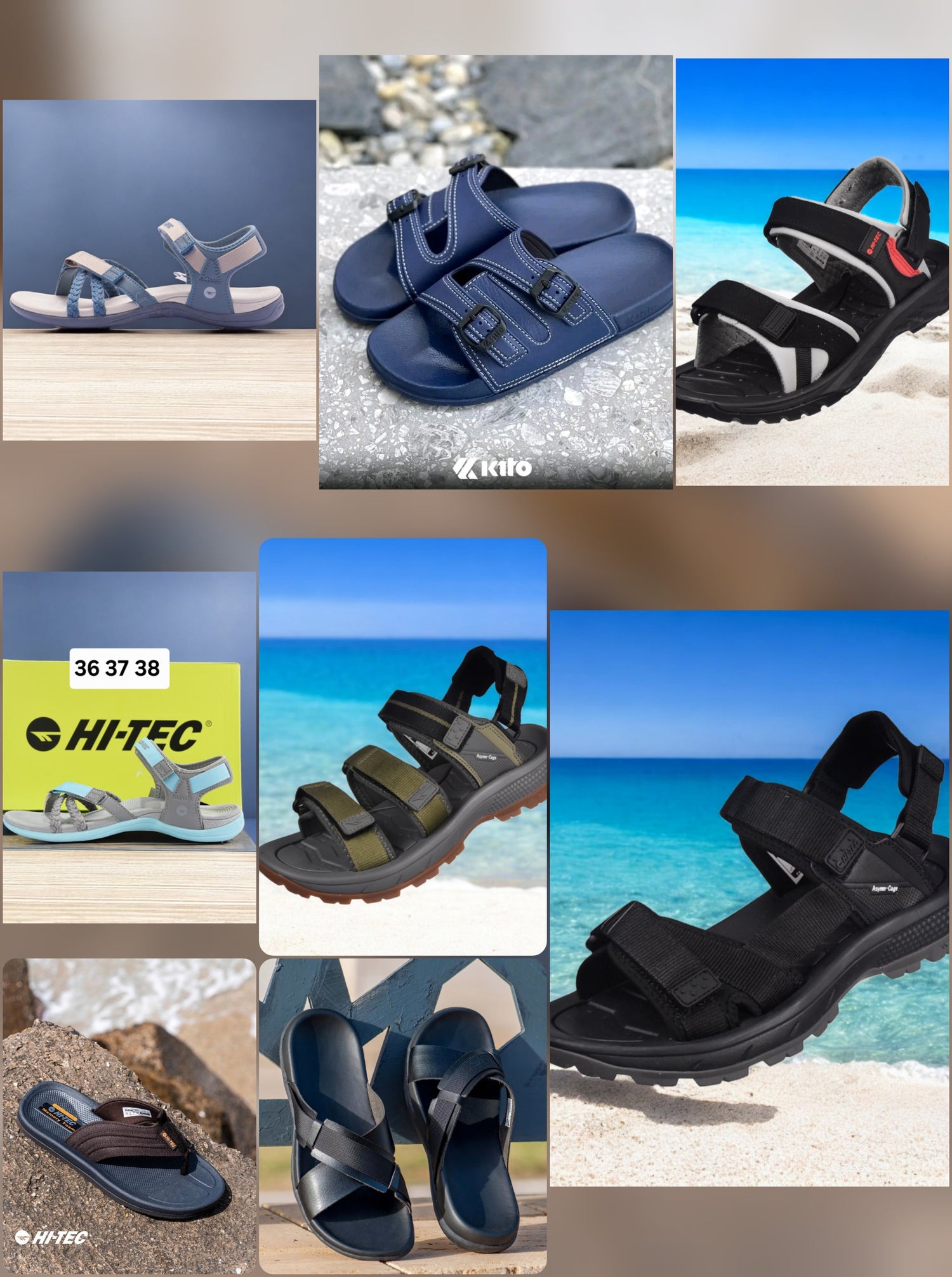 Sandales et Claquettes