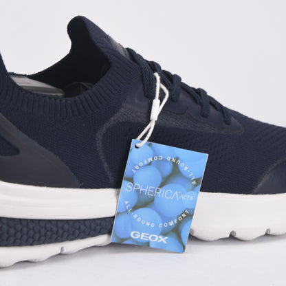 BASKET GEOX U SPHERICA BLEU NUIT