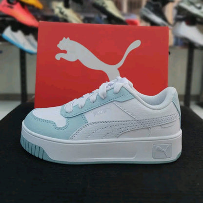 PUMA CARINA STREET JR WHITE SILVER MIST