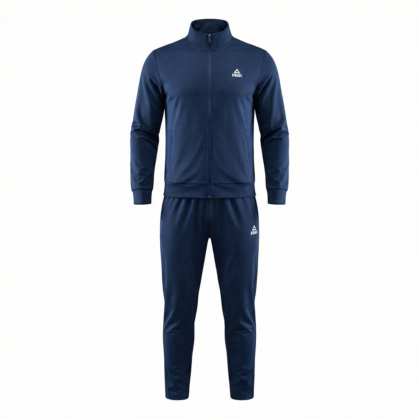 Peak Knitted Tracksuit Navy