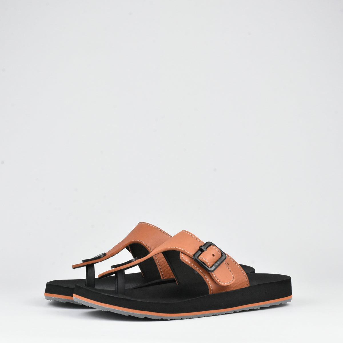 CLAQUETTE AA54M ORANGE BLACK KITO