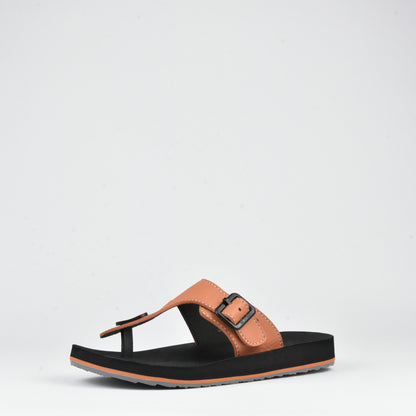 CLAQUETTE AA54M ORANGE BLACK KITO