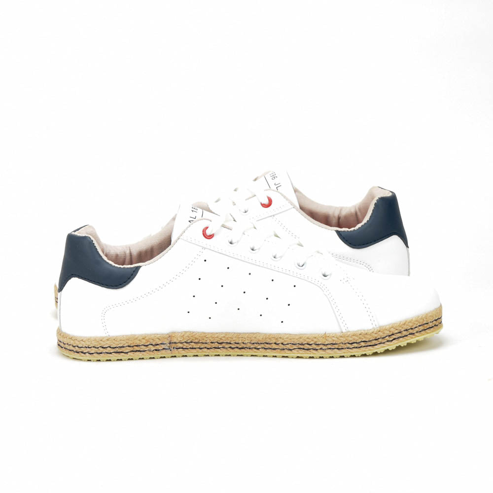 ANDRÉ  ESPADRILLE HOMME STANISH BLANC