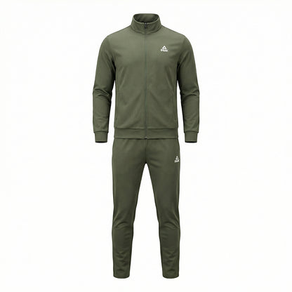Peak Knitted Tracksuit Khaki