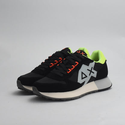 BASKET SUN68 JAKI 2.0 FLUO 11 NERO