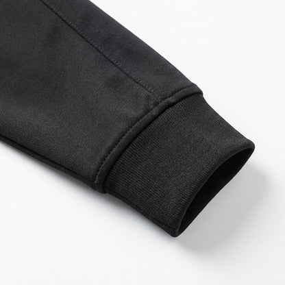 Peak Knitted Tracksuit Black