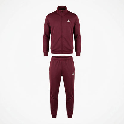 PEAK Knitted Tracksuit-Burgundy