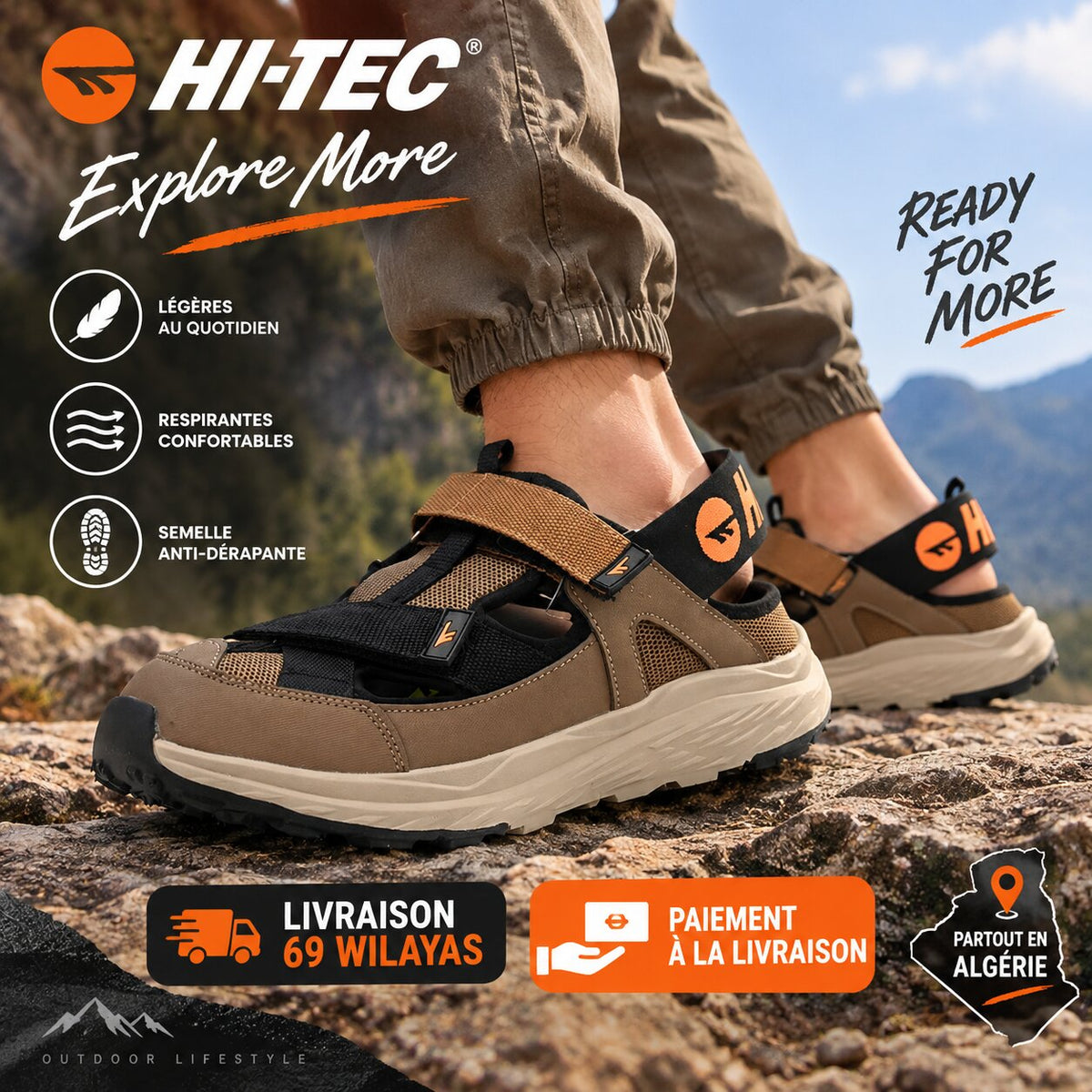 HI-TEC SANDALS