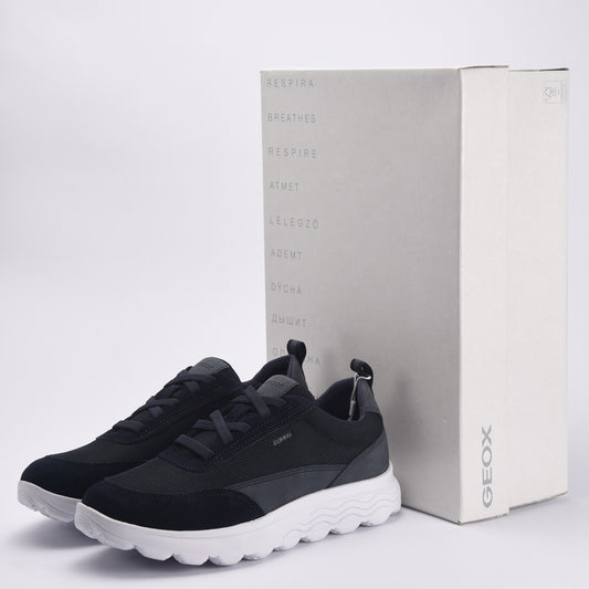 GEOX U SPHERICA A - MESH SUEDE