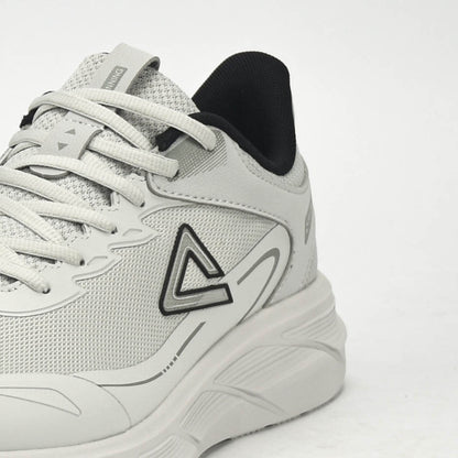 PEAK TRAINING RUNNING SHOES-GREY