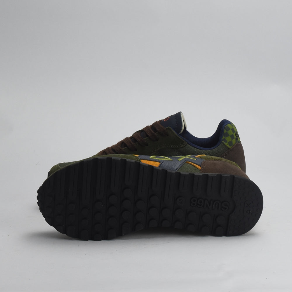 BASKET SUN68 JAKI WINTER 74 MILITARE SCURE