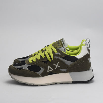 BASKET SUN68-JAKI-OUTDOOR-19-MILITAIRE