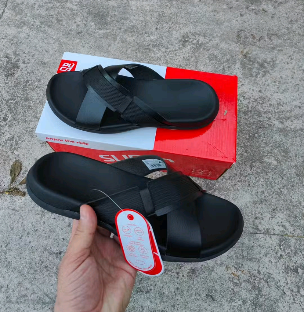 PUCA ROYAL SLIDER02 BLACK