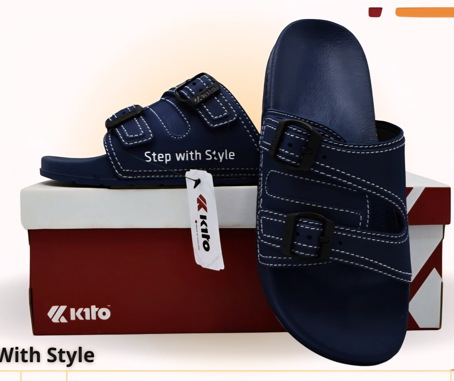 CLAQUETTE KITO   AH167M-NAVY