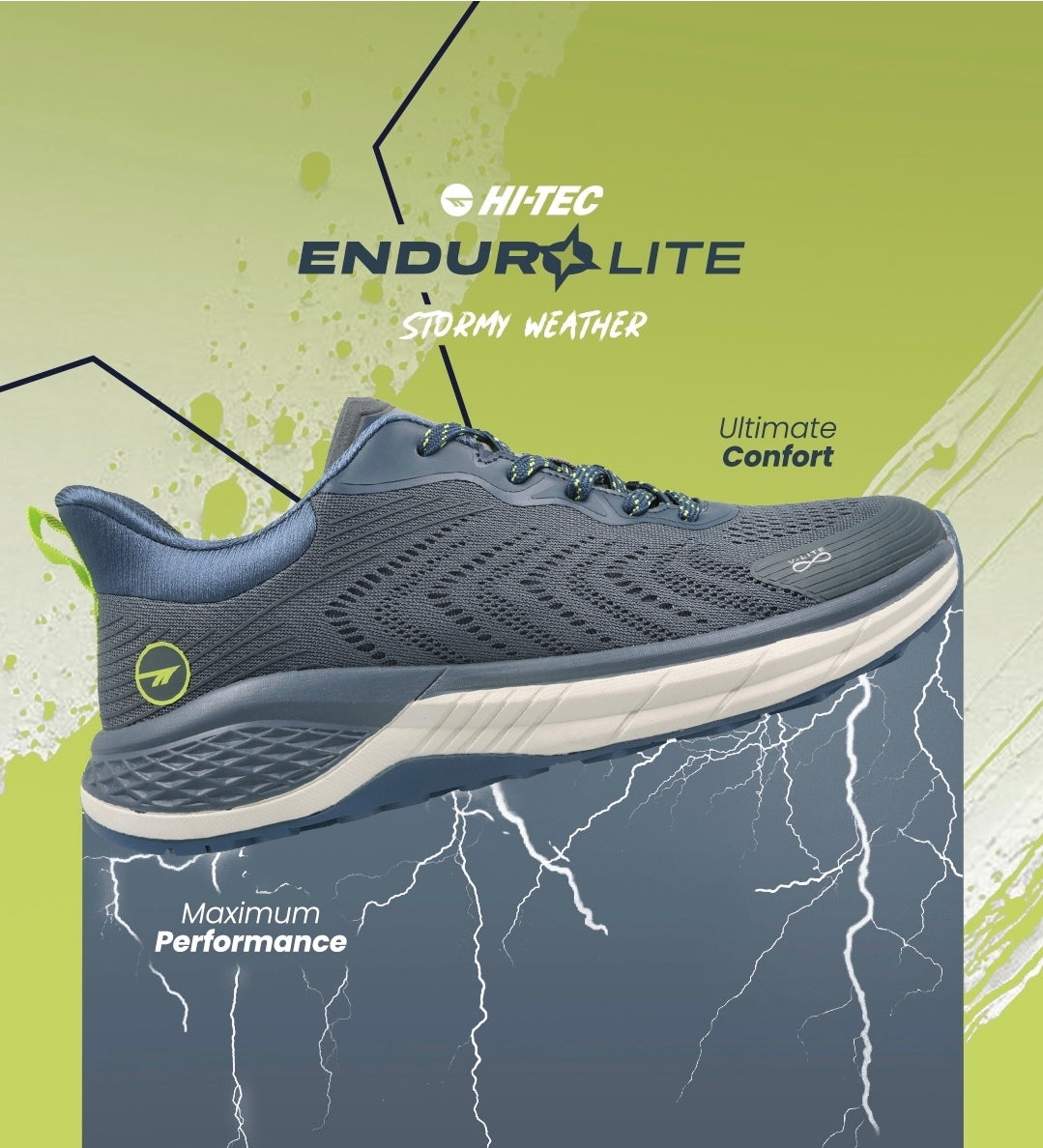 .Hi-Tec ENDURO LIGHT ACID LIME S014375