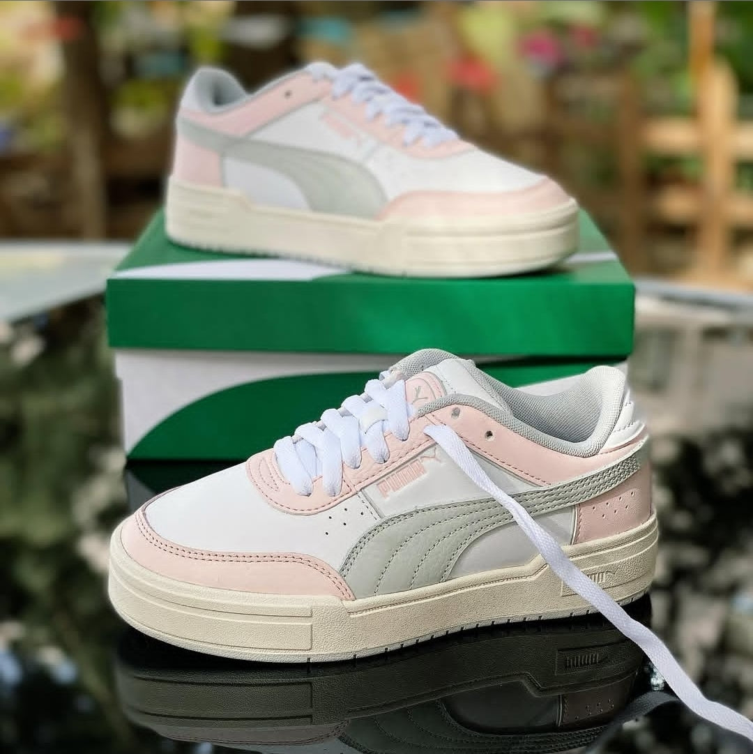 PUMA CA PRO SPORT LTH WHITE FROSTY PINK