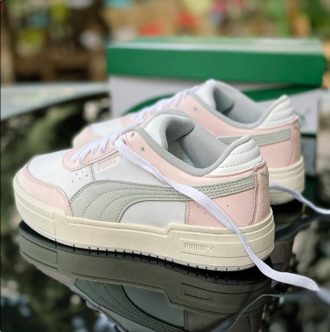 PUMA CA PRO SPORT LTH WHITE FROSTY PINK