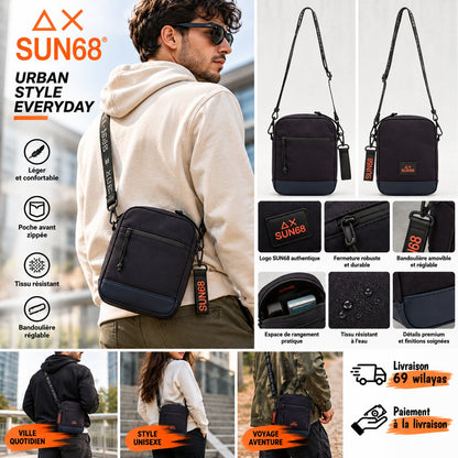 SUN68 Everyday Crossbody Bag