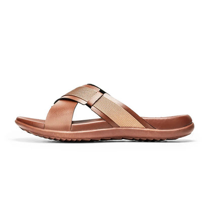 PUCA ROYAL SLIDER 02 BROWN.   11242