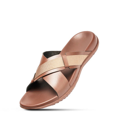PUCA ROYAL SLIDER 02 BROWN.   11242
