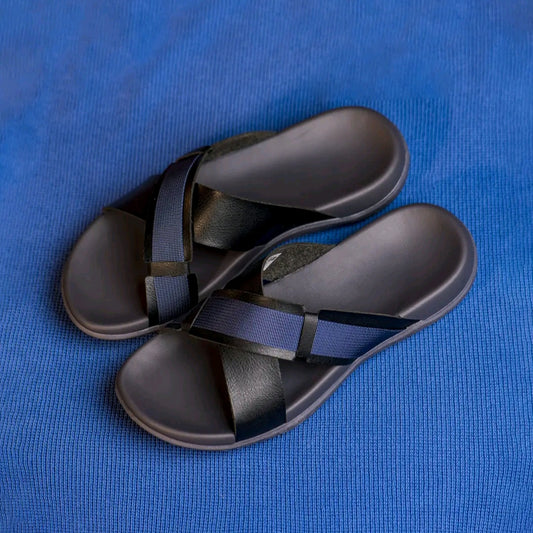 PUCA ROYAL SLIDER 02 BLACK BLUE