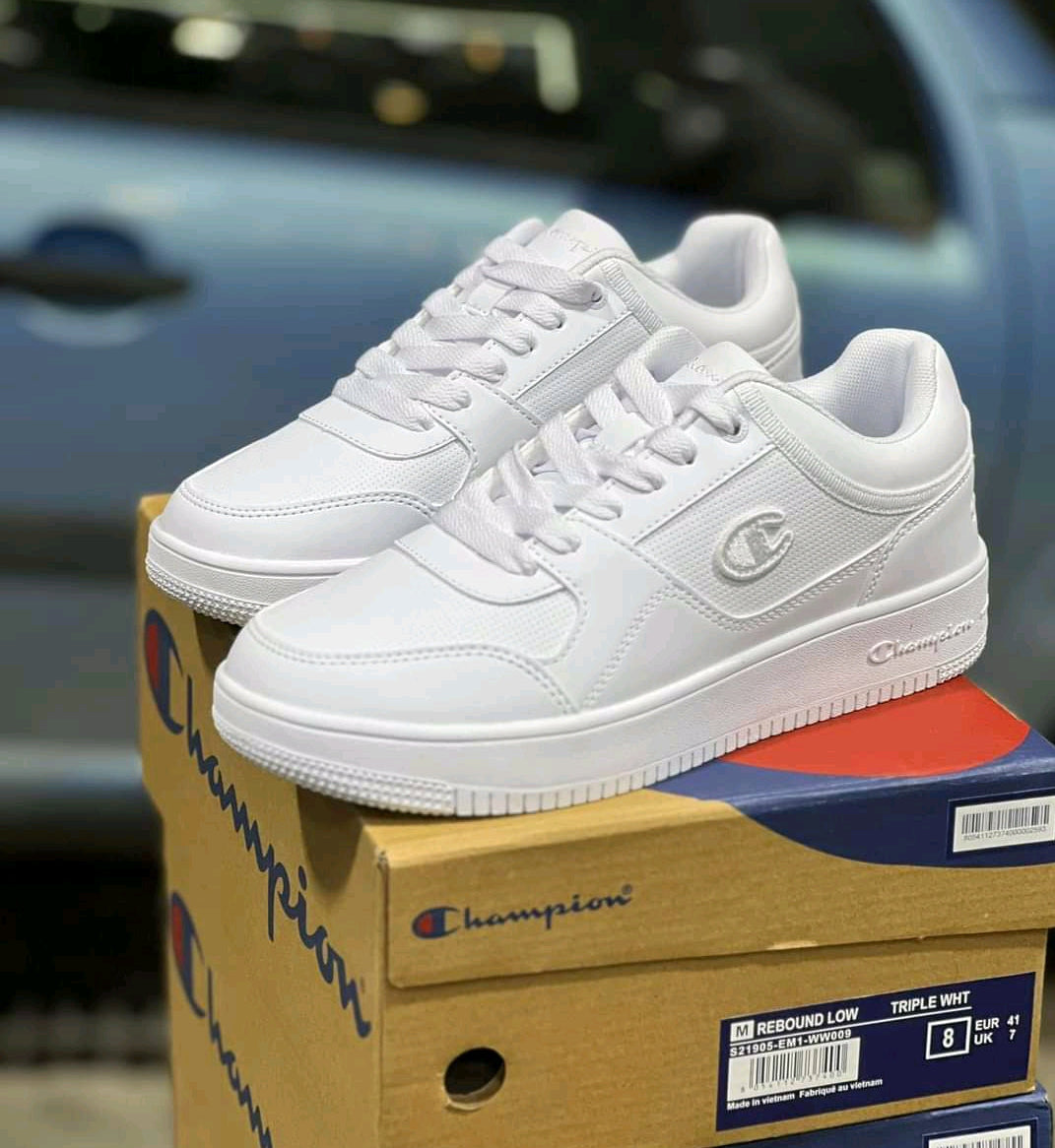 Champion triple white