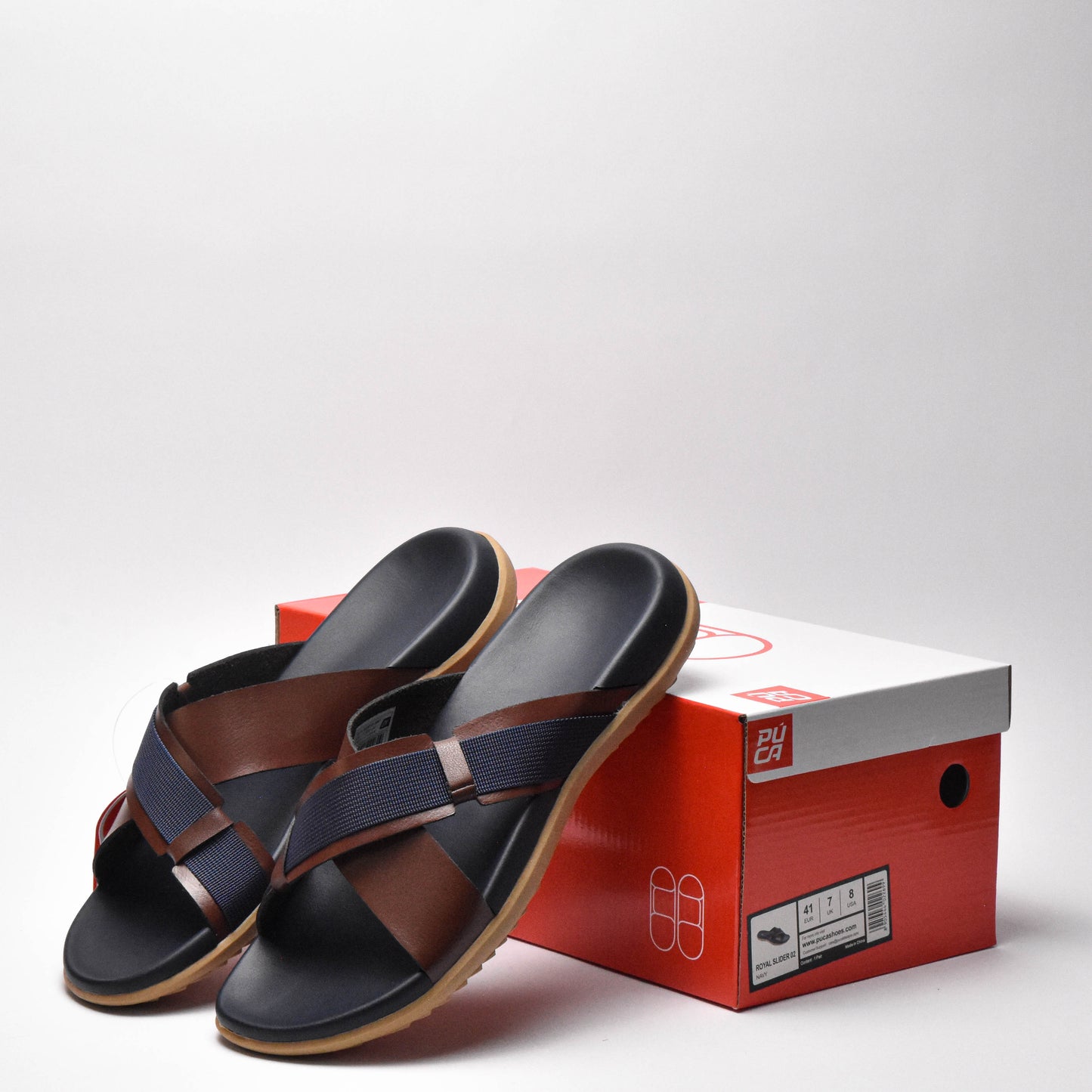 PUCA ROYAL SLIDER02 NAVY   11110