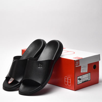 PUCA SLIPPERS CRATER BLACK.   10933